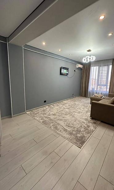 квартира кок жаре: 1 комната, 47 м², Кок-Жар мкр Элитка, 9 этаж, Свежий ремонт — 3