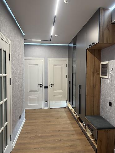 Продажа квартир: 2 комнаты, 61 м², Кок-Жар мкр 9 этаж, Дизайнерский ремонт — 10