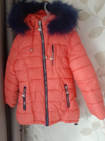 мужские зимние куртки: Куртка зимняя, теплая на рост 116 см. В хорошем состояниии.Цена
