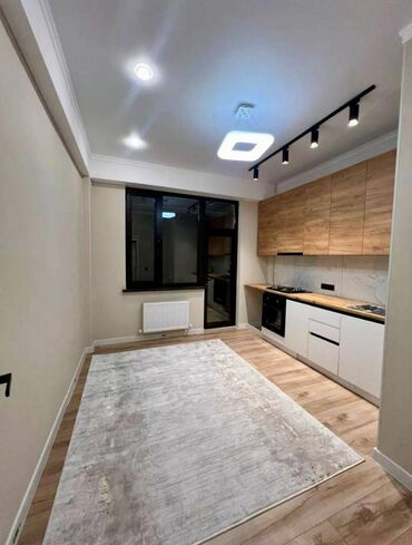 сдаю кызыл аскер: 1 комната, 42 м², Элитка, 11 этаж, Дизайнерский ремонт