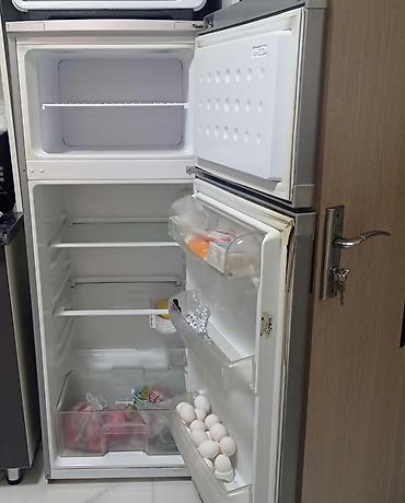 dondurma soyuducuları: İşlənmiş 2 qapılı Beko Soyuducu Satılır, rəng - Gümüşü — 2