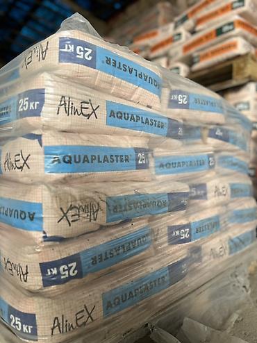 ph down: Гидроизоляционная штукатурка AlinEX AQUAPLASTER, 25 кг. Смесь — 2