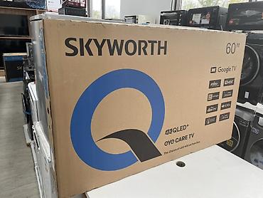 dvd video player: -ХИТ ПРОДАЖ ТЕЛЕВИЗОР СКАЙВОРТ -SKYWORTH 🔥🔥🚚 SKYWORTH 60" 4K QLED+ — 3