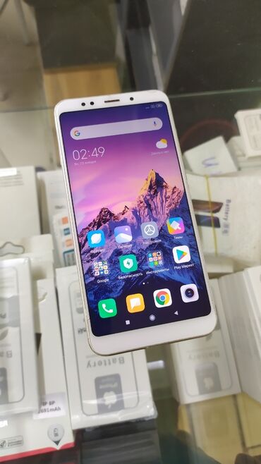 продажа сотовых телефонов бишкек: Redmi, Redmi 5 Plus, Колдонулган, 32 ГБ, түсү - Алтын, 2 SIM