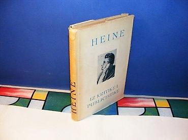 boss torbe: IZ KRITIKE I PUBLICISTIKE Heine članci i fragmenti kultura 1957 tvd — 1