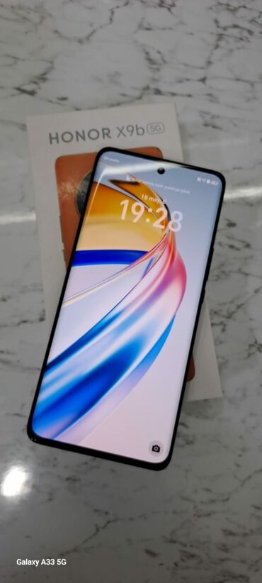 zte telefon: Honor X9b, 256 GB, rəng - Boz, Zəmanət, Düyməli, Sensor