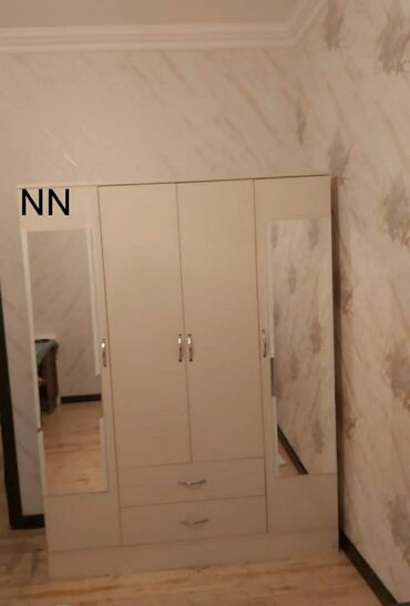 koridor ucun mebel: Шкаф-вешалка, Новый, 4 двери, Распашной, Прямой шкаф, Турция
