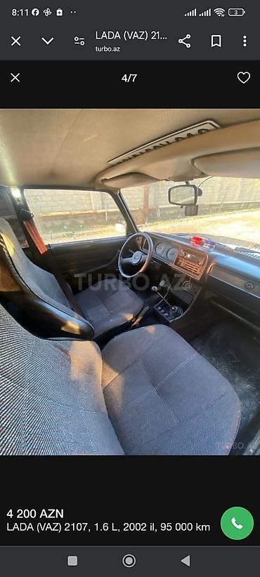lada 2108: VAZ (LADA) 2107: 1.6 l | 2002 il Sedan — 2