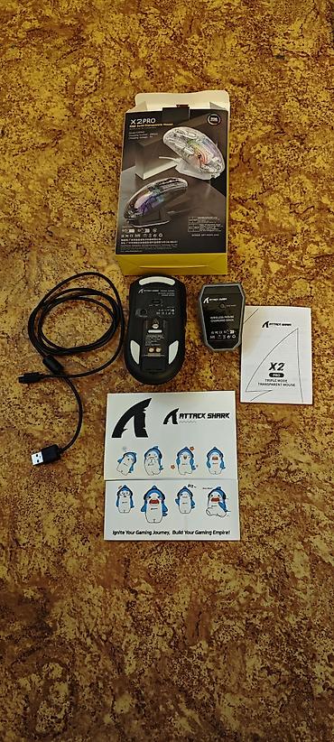 samsung м51: Игровая беспроводная/проводная/bluetooth мышь Attack Shark x2 pro в — 2