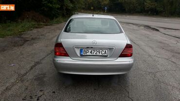 Οχήματα: Mercedes-Benz S 320: 3.2 l. | 2000 έ. Λιμουζίνα