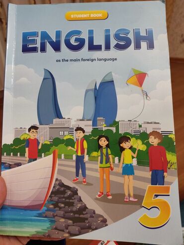 ingilis 7ci sinif: 5 - ci sinif İngilis dili dərsliyi .Çox az işlədilib içi yazılmayıb