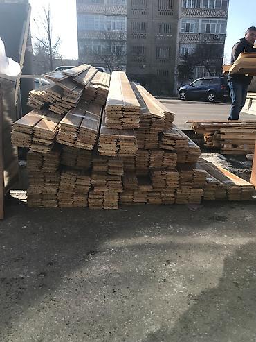 декор из дерева: Вагонка деревянная (шпунт-паз), тонированная. - Материал: массив — 2