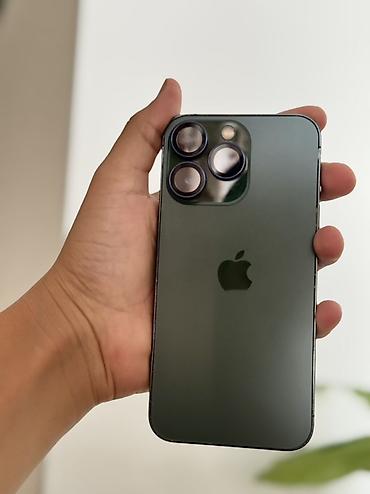 gt 220: IPhone 13 Pro, Б/у, 128 ГБ, Зеленый, Чехол — 1