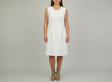 beżowy żakiet do sukienki: Women`s dress, size XL