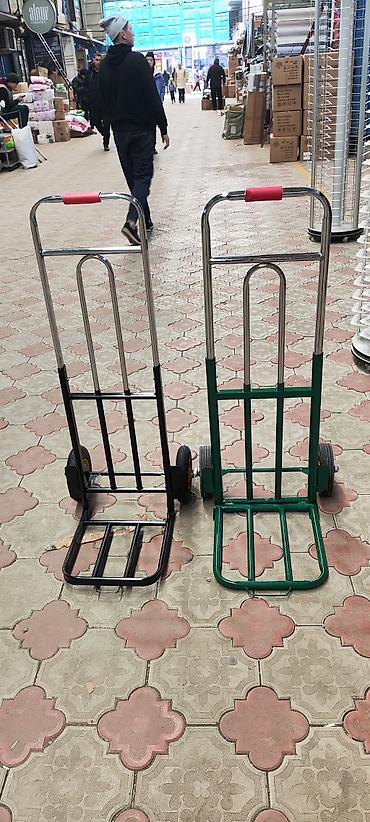 Садово-строительные тачки и тележки: Садово-строительная тачка и тележка, Стальная, Двухколесная, Новый, В розницу — 1