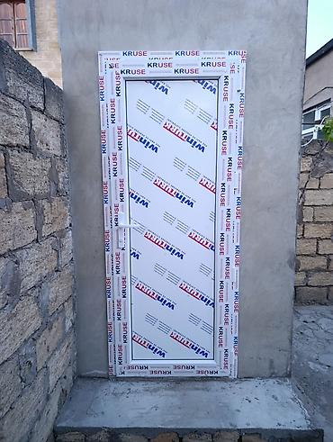satin parça: Yeni Plastik qapı Zamok ilə, Zəmanətli, Ödənişli quraşdırma, Ödənişli çatdırılma — 3