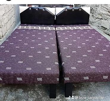 Çarpayılar: Təzə çarpayılar. Taxtadan yıgılır ustu dikdən. Mohkəmliyinə zəmanət — 14