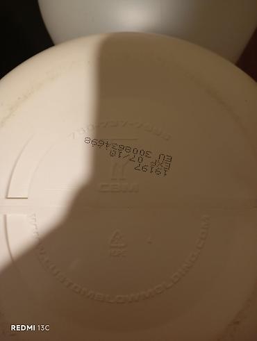 Все для дома и сада: 5 lt baçoklar HDPE plastik konteynerlər – böyük həcmli, vintli — 5