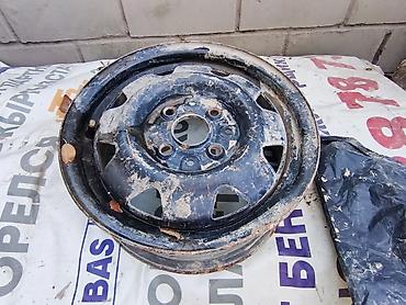 Диски: Железные Диски R 14 Audi, 1 шт, отверстий - 4, Б/у — 2
