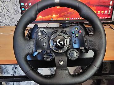 logitech: Logitech G923 sükan və pedal dəsti satılır. Çox səliqəli istifadə — 5