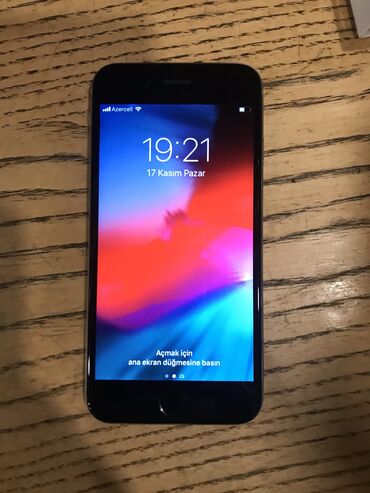 Apple iPhone: IPhone 6, 16 GB, Barmaq izi, Simsiz şarj