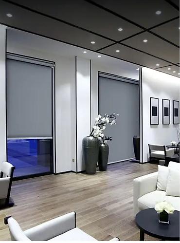 Jalüzlər: Zebra jalüz pərdələr - İkiqat parça sistemi: şəffaf və qaranlıq — 9