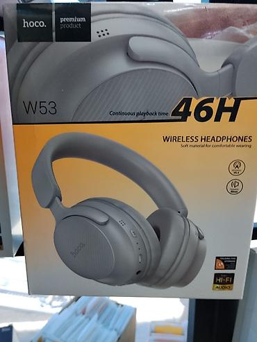 audio: Наушники Hoco W53 Wireless Headphones - Время непрерывного — 1