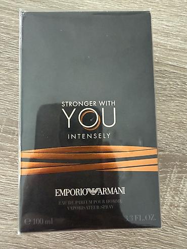 Emporio Armani Stronger With You Intensely – kişi üçün eau de parfum lalafo.az -da Emporio Armani Stronger With You Intensely – kişi üçün eau de parfum