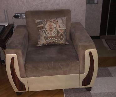 klasik divan: Mebel dəsti – 1 ədəd 3‑yerlik divan və 2 ədəd kreslo - Rəng və — 1