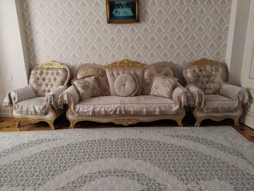 findiq lepesi qiymeti: Klassik divan, 2 kreslo, Bazasız, Açılmayan