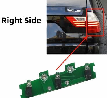 Auto delovi: LED Pozicija stop lampe BMW X3 E83 LCI 2006 do 2010 Opis oglasa LED — 8