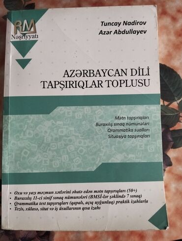7 ci sinif azerbaycan dili test toplusu pdf: Azərbaycan dili tapşırıq topluları ikisi bir yerdə 12 AZN