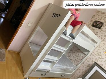 Çarpayılar: *İkimertebeli çarpayı* *Qiymət 340 azn* modellerimiz sifarişlə