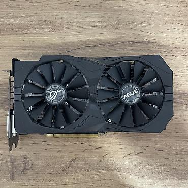 Видеокарта для ПК, Б/у, Asus, Radeon RX, 4 ГБ