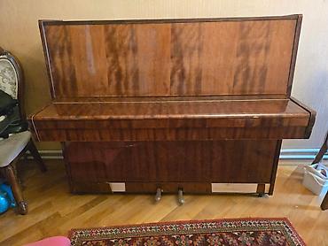 Pianino “Belorus” upright (akustik) - Korpus: tünd qoz rəngli laklı