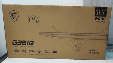 kamera manitoru: MSI G321q 31.5 Inch 2560x1440 Wqhd 16:9 170hz 1ms ips G-sync Premium
