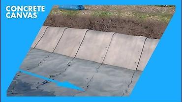 углеродный: Бетонное полотно Concrete Canvas Готовое к применению геокомпозитное — 3