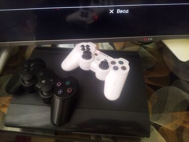 işlənmiş soyuducu: PlayStation 3 Super Slim 500 Gb PlayStation da 30-a yaxın müxtəlif hər