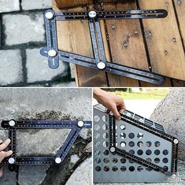 Ostali merni alati: Lenjir za kopiranje uglova; Materijal Aluminijum; Jednostavan za na lalafo.rs — 6 Ostali merni alati: Lenjir za kopiranje uglova; Materijal Aluminijum; Jednostavan za — 6