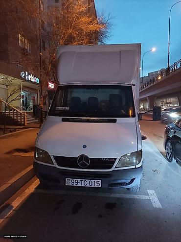 Автоуслуги: Yükdaşıma xidməti – Mercedes Sprinter yük maşını - Bağlı furqon tipli — 7
