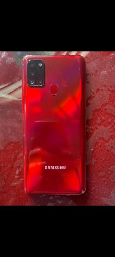 galaxy a 10: Samsung Galaxy A21S, 32 GB, rəng - Qırmızı