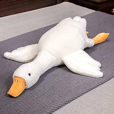 toy budel: Böyük yumşaq oyuncağ – Ördək yastıq/plyuş Təxmini ölçü: Böyük ölçülü — 1