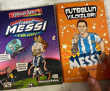 Художественная литература: Məhsul: Lionel Messi mövzusunda iki kitab dəsti (türk dilində) 1) — 1