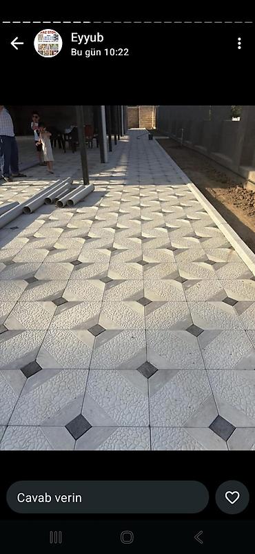 Dekorativ daşlar: Tamet .qazon dasi .müxtəlif ölcülü beton piltələr .beton panellər yol — 30
