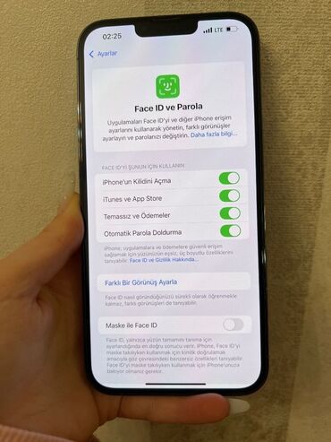 Apple iPhone: IPhone 13 Pro Max, 256 GB, Sierra Blue, Zəmanət, Simsiz şarj, Face ID