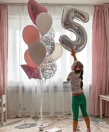 Воздушные шары и принадлежности: Гелевые шары Выписка из роддома День рождения, Юбилей У нас есть — 29