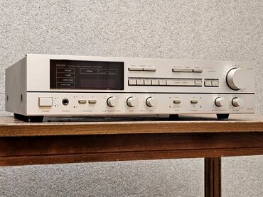 Pojačala i prijemnici: DENON DRA-350 stereo risiver - Klasičan srebrni front sa velikim — 1