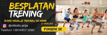 Sport i hobi: Besplatni treninzi u Jagodini. Rezervisite svoje mesto na vreme!