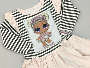 elegancka koszulka: Dress, 5-6 years, 110-116 cm, condition - Very good