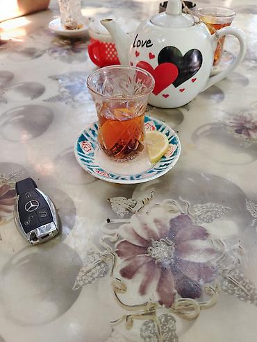 Qab-qacaq və mətbəx ləvazimatları: Çay dəsti, rəng - Ağ, Keramika — 1